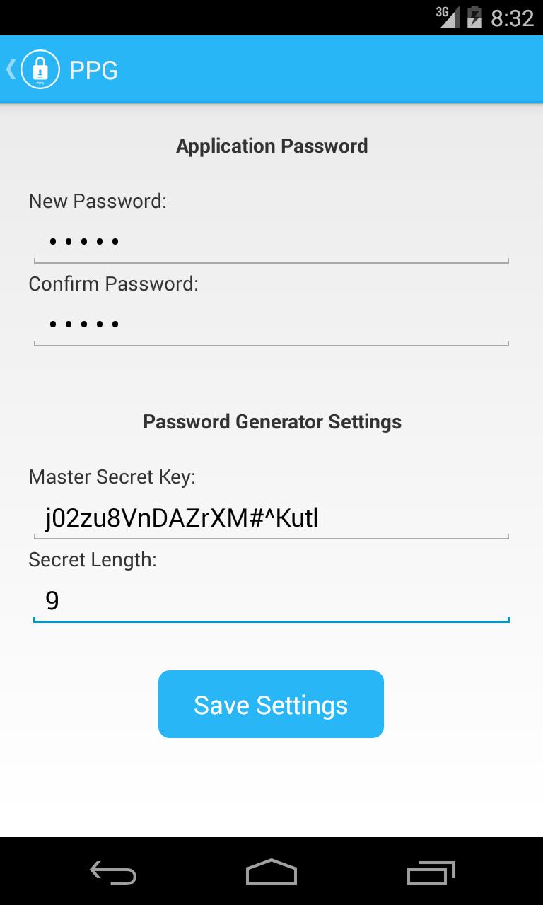 Private passwords