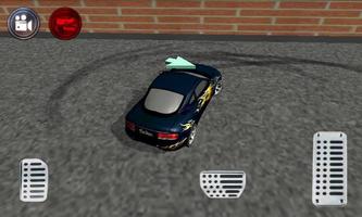Drift Car Parking 3D Game capture d'écran 2