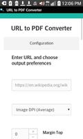 URL to PDF Converter Affiche