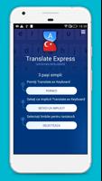 Translate Express Turkish Poster