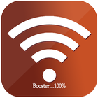 Extender wifi signal booster-icoon