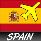 スペインを旅行します。 アイコン