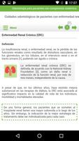 برنامه‌نما Cuidados odontológicos de pacientes con  (ERC) عکس از صفحه