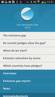 The emissions gap 海報