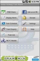 Indian Railway Train Alarm الملصق