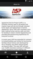 برنامه‌نما ASP-Appalachia Service Project عکس از صفحه