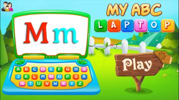 ABC Laptop Toy: Alphabet & Flashcards for kids Affiche