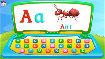 ABC Laptop Toy: Alphabet & Flashcards for kids capture d'écran 1