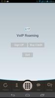 VOIP Roaming - Free SMS & Call capture d'écran 1