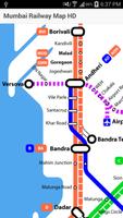 Mumbai Railway Map HD تصوير الشاشة 1