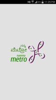 Bangalore Metro Map poster