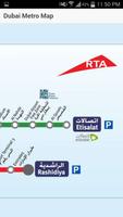 Dubai Metro Map capture d'écran 3