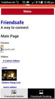 1 Schermata Friendsafe Messenger