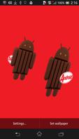 KitKat 3D Live Wallpaper 스크린샷 1