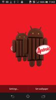 KitKat 3D Live Wallpaper imagem de tela 2