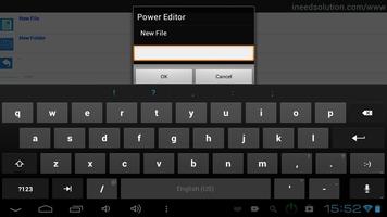 Power Text editor with ftp. capture d'écran 3