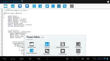 Power Text editor with ftp. تصوير الشاشة 1