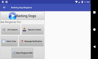 Barking dog Ringtone capture d'écran 2