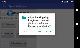 Barking dog Ringtone capture d'écran 3