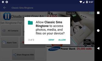 Classic Sms Ringtone স্ক্রিনশট 3