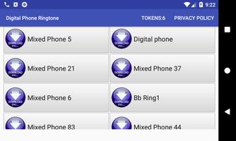 برنامه‌نما Digital Phone Ringtone عکس از صفحه