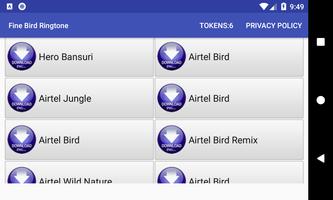 Fine Bird Ringtone: phone ringtone app screenshot 1