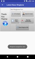 Latest Bass Ringtone: mobile ringtone app capture d'écran 3