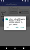 Latino Ringtone: mobile ringtone app capture d'écran 2