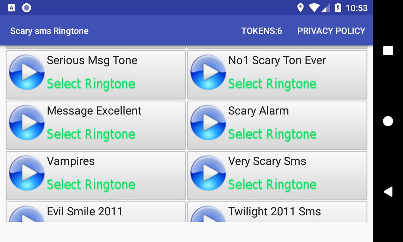 scary sms ringtone mobile ringtone app apk download free