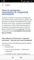 World Rugby Concussion スクリーンショット 3