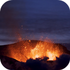 Volcano 3D Live Wallpaper ikon