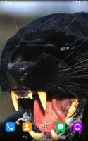 Black Panther Live Wallpaper capture d'écran 1