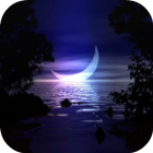 Moon And Stars Live Wallpaper أيقونة