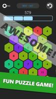 Click Hexagon -Fun puzzle game capture d'écran 1