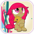 Pony Pairs - Memory Match Game icône