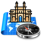 3D Mumbai: Maps + GPS icon