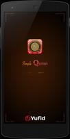 Simple Quran ポスター