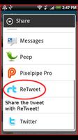 ReTweet (Twitter helper app) screenshot 1