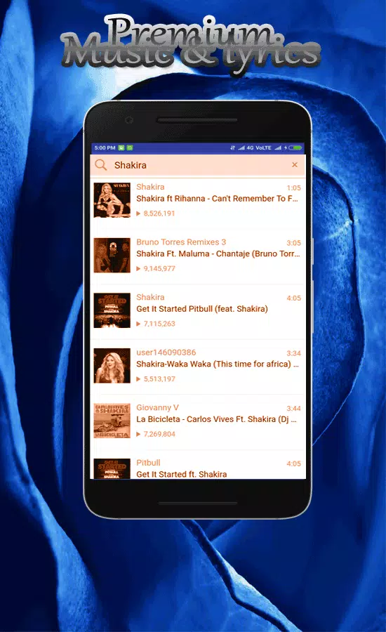 Shakira hits songs mp3 APK voor Android Download