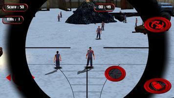 Zombie Hunter Sniper 3D capture d'écran 1