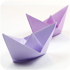 ikon Origami yang mudah