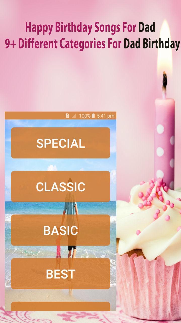 Happy Birthday Songs For Dad For Android Apk Download