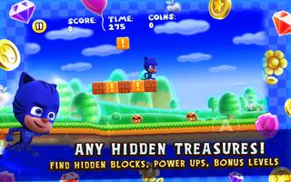 Super Pj Hero Masks, Run Adventure screenshot 2