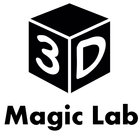Coloring live 3D magic lab icon