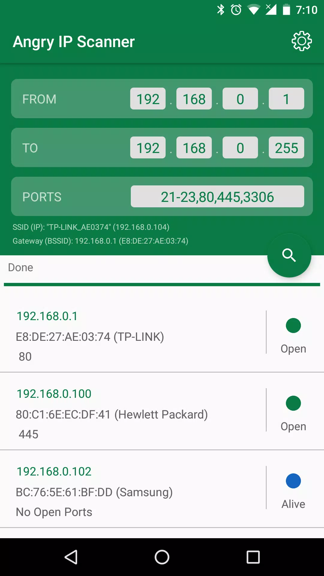 Angry Port Scanner for Android - APK Download