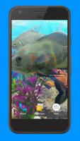 Oscar Fish Aquarium Video 3D capture d'écran 3