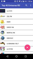 Top 40 Emisoras RD captura de pantalla 1