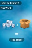 PicWord : 2 Pics to Word Puzzle Game Affiche