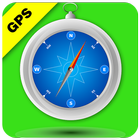 smart compass : mapquest gps directions icon