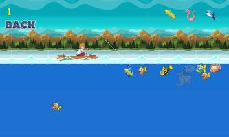 Игра рыбалка на озере تصوير الشاشة 1
